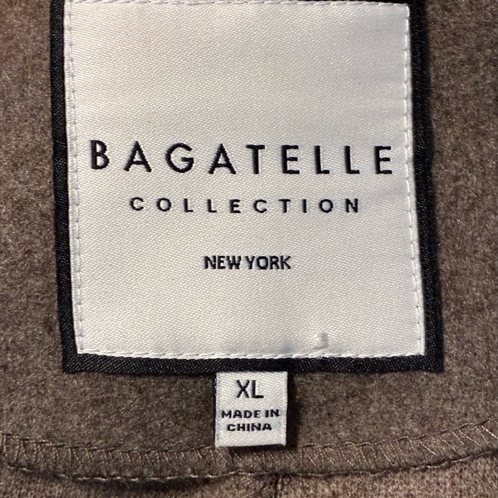 Bagatelle Women’s Cropped Full Zip Front Jacket Size XL - Picture 4 of 10